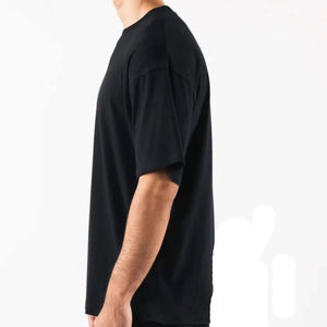 T-shirt Homme Col Rond 100% Coton Blanc Uni Coupe Slim Respirant Lavé Personnalisable Vente en Gros Meilleur Prix Pas Cher - Product Image 5