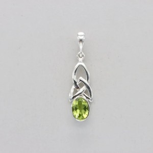 Pendentif Jaura Jewels en Pierre de Lune, Argent Sterling 925 Plaqué Rhodium, Sertissage Clos, Minimaliste, Usage Quotidien, Certifié Unisexe - Product Image 3