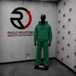 Ensemble de survêtement vert avec logo sac à monnaie pour homme – Sweat à capuche premium et pantalon de jogging – Tenue décontractée streetwear athlétique en molleton doux - Product Image 3