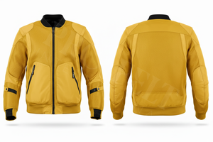 Pro Felt Custom Clothing Motorcycle Riding Jacket Breathable Protective Armor Mesh Leather Hybrid Street Safety Biker Zip Jacket - Product Image 6