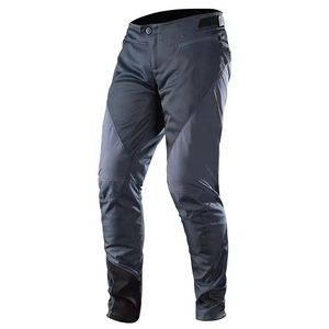 Pantalones de Motocicleta Gris Oscuro para Hombre con Protección para las Rodillas, Resistentes al Viento, para Todas las Estaciones, Ropa de Carreras - Product Image 1