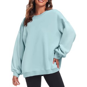 2025 Wholesale Price Custom Logo Loose <b>Women</b> Fleece <b>Jacket</b> 100% Cotton Waterproof Breathable Latest Design Top Selling - Product Image 5