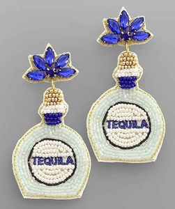 Boucles d'oreilles pendantes perlées de qualité supérieure, durables, nouveau look, bijoux de mode avec broderie, fabriquées à la main par MD HANDICRAFTS - Product Image 3