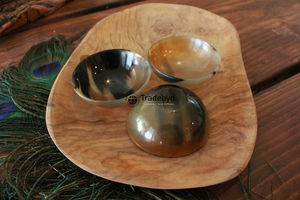 Elegante Tazón Decorativo Redondo con Forma de Cuerno de Ángel, Hecho a Mano, para Comedor, de Tradebyd - Product Image 6