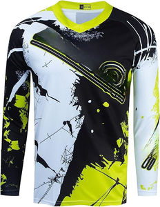 Trajes de Motocross Personalizados para Hombre, Traje de Motocross de Verano con Estampado por Sublimación de Manga Larga Resistente al Viento con Tela Transpirable - Product Image 3
