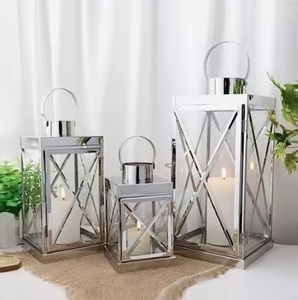 Stainless Steel Decorative Lantern for Home Wedding Party Restaurant Hotel Church Festive Decorations Premium Lanterns - Product Image 5
