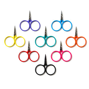 Multi Color Embroidery Scissors Sharp Stainless Steel Sewing Scissors Needlecraft <b>Thread</b> <b>Cutter</b> Professional Craft Tool - Product Image 2