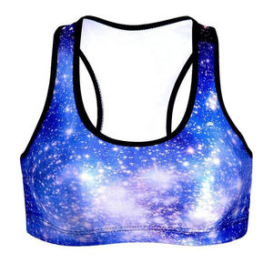 Sujetador deportivo para mujer al por mayor, sujetador deportivo de alto soporte, sujetador deportivo cómodo color nude para yoga con tirantes dobles - Product Image 5