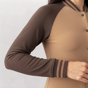 Chaqueta Varsity para Clima Cálido, Excelente Calidad y Uso en Exteriores, Chaqueta Varsity de Moda para Mujer, Agradable al Tacto - Product Image 5
