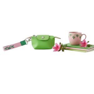 Mini Bolsa de Nylon Verde con Correa de Muñeca, Bolso Pequeño de Moda para Mujer, Monedero Portátil, Bolso Casual, Organizador de Viaje, Accesorio, Regalo - Product Image 3