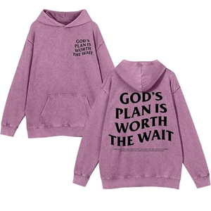 SILKZON INDS Hoodie Streetwear Original Personnalisé en Tricot Effet Vieilli avec Logo Brodé sur le Devant, Manches Tombantes, Doublé pour Femme - Product Image 4