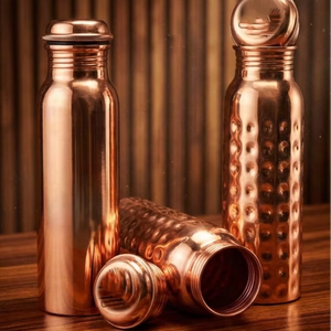 christmas gift <b>copper</b> <b>bottle</b> for premium buyers new year gifting <b>copper</b> <b>bottle</b> corporate use diwali premium <b>copper</b> <b>bottle</b> export - Product Image 1