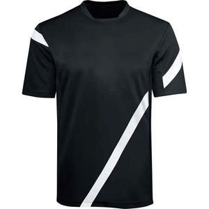 Vente en ligne, prix compétitif, vente en gros, meilleur matériau, jersey de football en polyester léger, manches courtes, personnalisable - Product Image 1