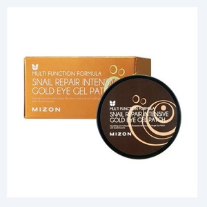 ผลิตภัณฑ์ดูแลผิวหน้าสไตล์เกาหลี K-Beauty Mizon Snail Repair Intensive Gold EyegelPatch ผลิตในเกาหลี มาส์กใต้ตา - Product Image 4