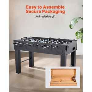 Tavolo da Calcio Balilla Standard da 55 Pollici per Interni, Tavolo da Calcio Resistente per Sala Giochi Domestica e Familiare - Product Image 6