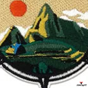 Top Trending Embroidered PU Adhesive Merrow Border Patch for Clothes <b>Hats</b> <b>Bags</b>-Customizable Made in Pakistan - Product Image 5