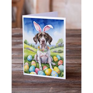 ตัวชี้ A7ไข่อีสเตอร์ขนาด5x7การ์ดเปล่าแพ็ค8ใบประกอบด้วยซองจดหมายสำหรับทักทายและเขียนโน้ต - Product Image 2