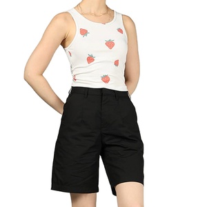 Camisetas sin mangas de secado rápido de alta calidad para mujer, hechas en fábrica, al mejor precio, tamaño personalizado para mujer, cuello redondo, estampado cómodo - Product Image 1