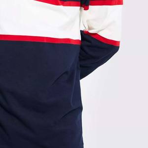 Camiseta de Rugby Personalizada para Hombre, de Alta Calidad, Transpirable, Ecológica, Antibacteriana, de Manga Larga, con Diseño a Rayas y Logotipo Frontal Personalizado - Product Image 6