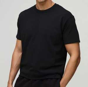 Camiseta de Algodón Grueso de Lujo, Bordado Personalizado, Fabricante Mayorista - Product Image 4