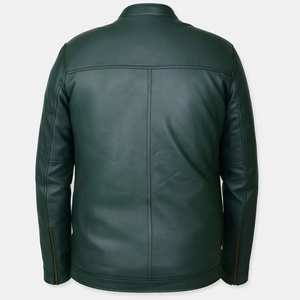 Veste en cuir pour homme, design personnalisé et tendance, fabriquée au Pakistan, produit haut de gamme, veste en cuir pour hommes et motards, veste d'hiver - Product Image 5