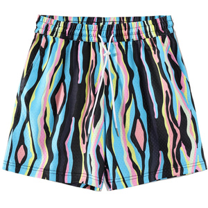 Shorts de basketball personnalisés en maille blanche OEM ODM sublimés à séchage rapide avec logo personnalisé pour équipe, respirants, coupe professionnelle homme 2026 - Product Image 5