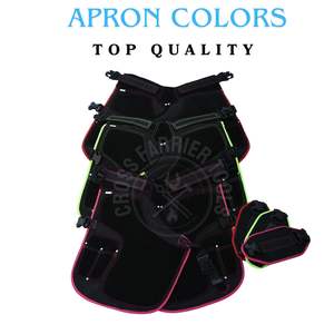 High Quality Farrier Apron Supplier Leather Canvas Adjustable Belt Blacksmith Apron with Knife Pockets Nail Magnet Breathable - Product Image 5