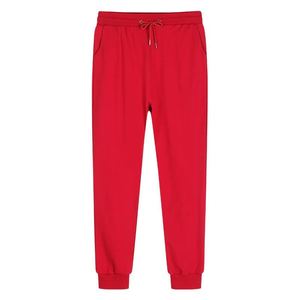 High Quality Casual <b>Lightweight</b> Canvas Drawstring Ribbed Cuffs Breathable Sweatpants Stretch Cotton Daily Wear <b>Joggers</b> - Product Image 1