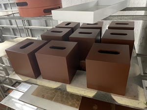 Caja de pañuelos de laca Logotipo personalizado Artículo Embalaje Pcs Color Aceptar ODM Caja de pañuelos de lujo - Product Image 4