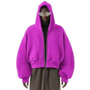 Survêtements personnalisés pour hommes et femmes, sweats à capuche épais 500 GSM 350 GSM en molleton polyester/coton brodé, et shorts amples - Product Image 6