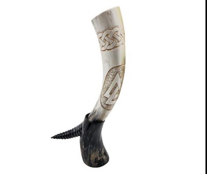 Unique Design Beer <b>Drinking</b> Buffalo <b>Horn</b> Wholesale Exporter New Style Handmade <b>Drinking</b> <b>Horn</b> - Product Image 6