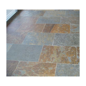 Tuiles et panneaux en pierre d'ardoise naturelle multicolores pour revêtements de sol, murs extérieurs, design d'intérieur et projets de construction - Product Image 2