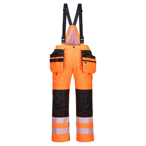 Warehouse Work Bib <b>Overalls</b> with Utility Storage <b>Construction</b> Worker Bib Pants with Adjustable Buckles - Product Image 3