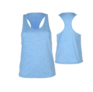 Women's Sleeveless Sporty Knitted Cotton Tank <b>Top</b> Breathable Quick Dry Summer Workout Wear - Product Image 6