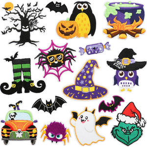 Wholesale Custom Embroidery Patch Streetwear Applique Badge <b>Iron</b> <b>On</b> Sew <b>On</b> for Jackets Hats Shirts Bags Clothing - Product Image 1