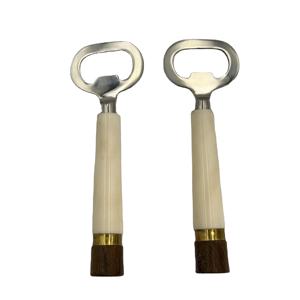 2 pièces, vente chaude, prix promotionnel, tire-bouchon de bar de mariage durable, ouvre-bouteille en acier inoxydable pour fête, bière, avec long manche - Product Image 1