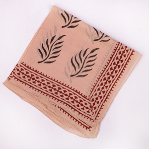 Pañuelo Cuadrado Bandana Craftjaipur Estampado a Mano, Unisex, Transpirable, Suave, para Cuello y Cabeza, Ecológico, de Algodón Premium - Product Image 6