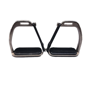 Staffe di Sicurezza <span class=keywords><strong>per</strong></span> <span class=keywords><strong>Equitazione</strong></span>, Staffe <span class=keywords><strong>per</strong></span> <span class=keywords><strong>Adulti</strong></span> in Metallo Elettroplaccato, Accessori <span class=keywords><strong>per</strong></span> Sella Resistenti, Staffe Anticaduta - Product Image 2