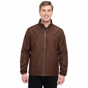 Chaqueta Safari de Lona para Hombre, Casual, de Invierno, con Cierre, Cuello Mao, Chaqueta de Exterior Cálida y Resistente al Viento, Venta al Por Mayor OEM - Product Image 1