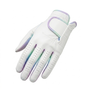 Guante de Golf Personalizado de Alta Calidad en Cuero Injae Cabretta para Mano Izquierda, Agarre Suave, Transpirable, con Ventilación en los Dedos, Ligero, Unisex, OEM, ODM - Product Image 1