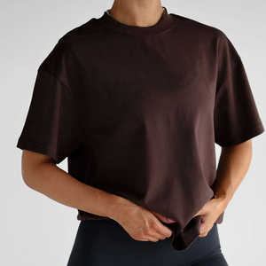 Camiseta de Mujer, Nuevo Estilo, Talla Grande, Personalizada, Transpirable, Informal, de Verano, Diseño de Talla Grande - Product Image 5