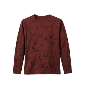 เสื้อยืดแขนยาวคอลเลคชั่นใหม่ ผ้าฝ้าย 100% สวมใส่สบาย เสื้อยืดผู้หญิงคอกลมทรงเข้ารูปลำลอง เสื้อยืดผู้ชายพิมพ์ลายออกแบบเองได้ - Product Image 4