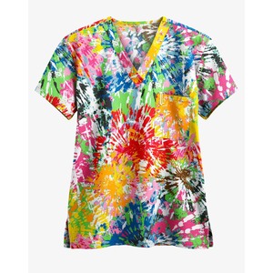 Ensemble de blouses médicales imprimées, nouvelle couleur, lavable, à manches courtes, personnalisable avec logo, pour médecins et infirmières, élastique, pour chirurgie - Vente chaude - Product Image 3