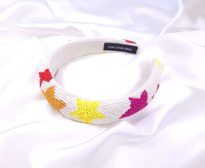 Serre-tête perlé personnalisé, bandeau brodé fait main avec perles de rocaille, accessoire capillaire pour femme, idéal pour fêtes et mariages - Product Image 6