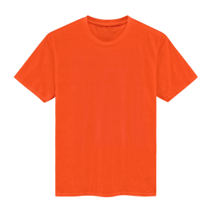 T-shirt en coton teint en fil pour homme, motif personnalisé, col rond, pour un style décontracté et streetwear - Product Image 5