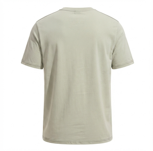 Camiseta Casual Personalizada para Hombre, 100% Algodón, Transpirable, Antiarrugas, de Secado Rápido, Estampada, Marca Privada OEM - Product Image 3
