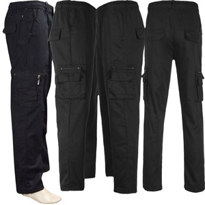 Pantalones casuales de Bolsillo grande verde de calidad superior para hombre Mejor logotipo personalizado sin mangas - Product Image 3