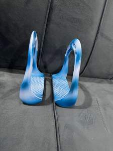 Étriers d'équitation anglais en aluminium bleu ciel, accessoires de selle, personnalisables OEM, 12 cm, équestres - Product Image 2