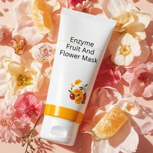 Mascarilla Enzimática de Frutas y Flores, Tratamiento Exfoliante Natural para un Brillo Radiante, Aclara e Hidrata la Piel, Cuidado Facial, OEM, ODM, Marca Privada - Product Image 3