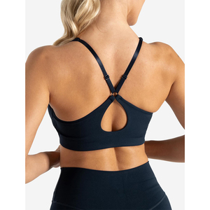 Sujetador Deportivo Sin Costuras de Alta Sujeción para Mujer 2026, Personalizado con Logotipo Frontal, Ecológico, Transpirable, Tallas Grandes, Secado Rápido, OEM - Product Image 6